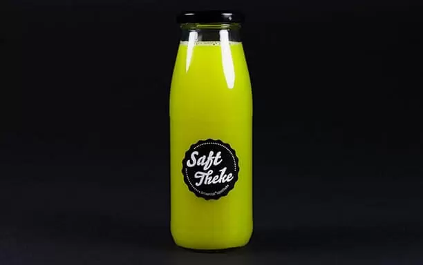 Glasflasche-gross